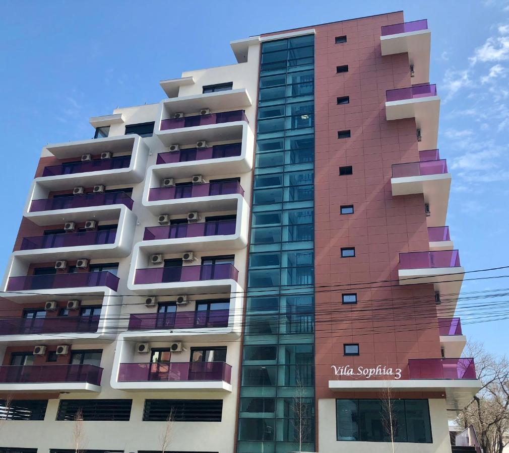 Sophia 3 Luxury Apartments Mamaia Buitenkant foto